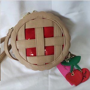 Betsey Johnson Cherry Pie Crossbody Purse
